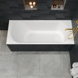 Ванна из искусственного камня WHITECROSS Gin 0217.170070.200 170x70 см белый матовый